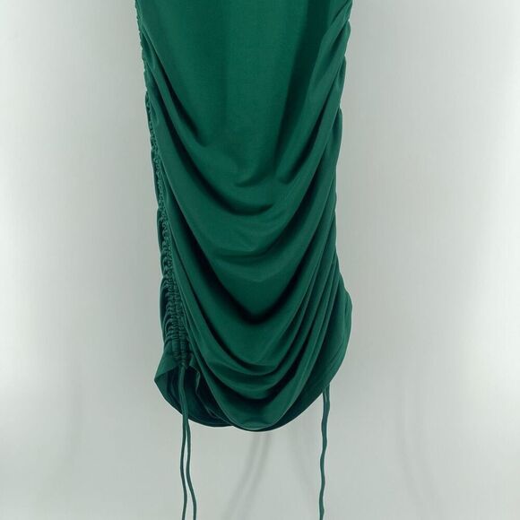 Superdown Women’s Cory Green Ruched Side Pullover Sleeveless Dress Large - Picture 11 of 14
